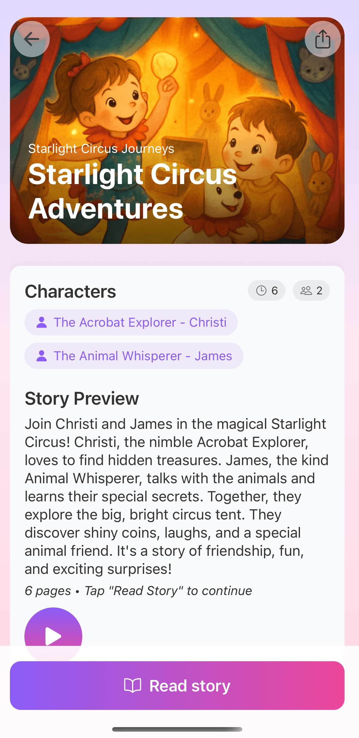 Fablr app screenshot